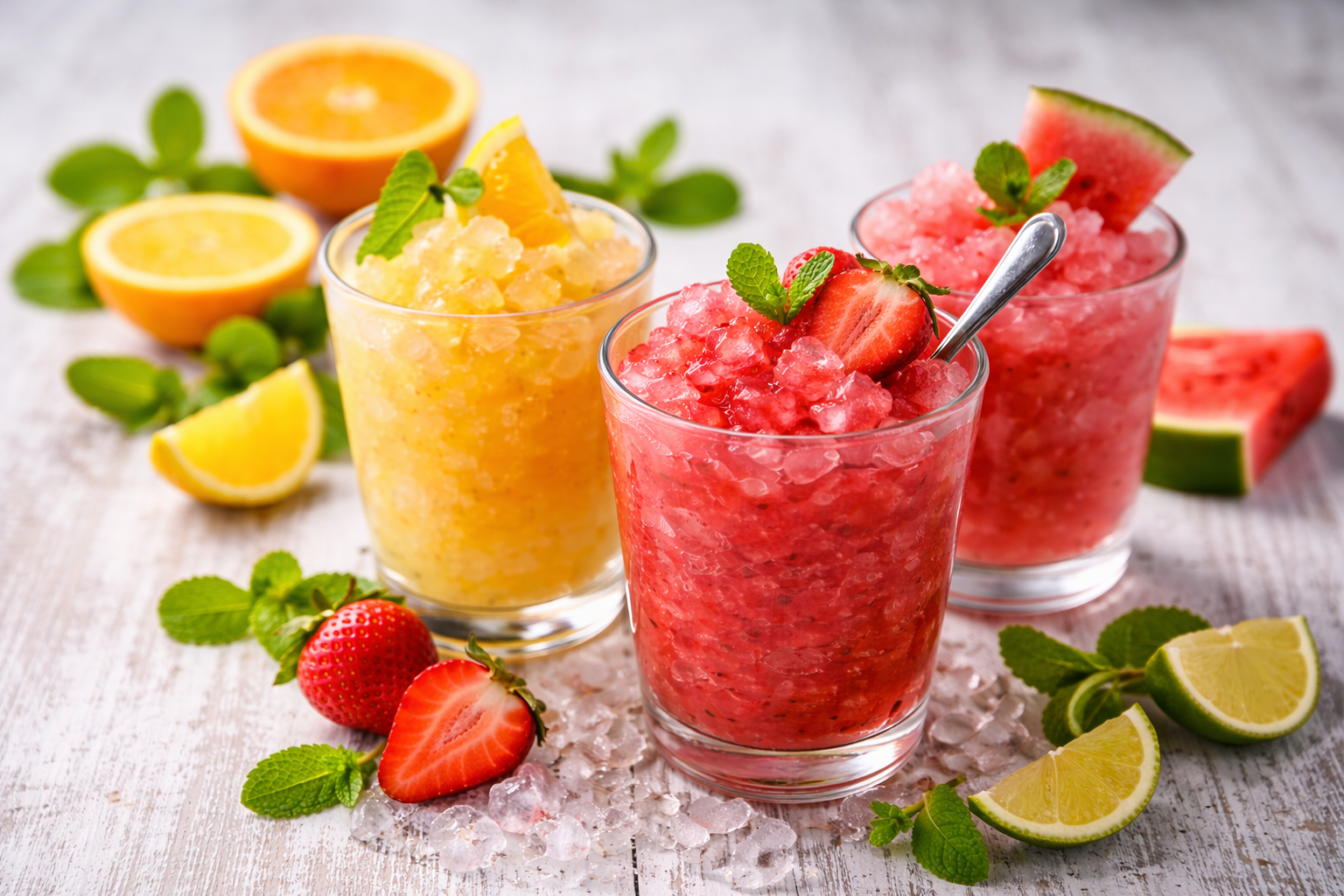 domowa granita owocowa